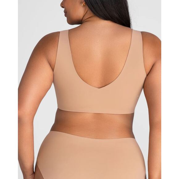 Honeylove | Beige Seamless SoftForm Bra | Size 1X - Picture 4 of 8